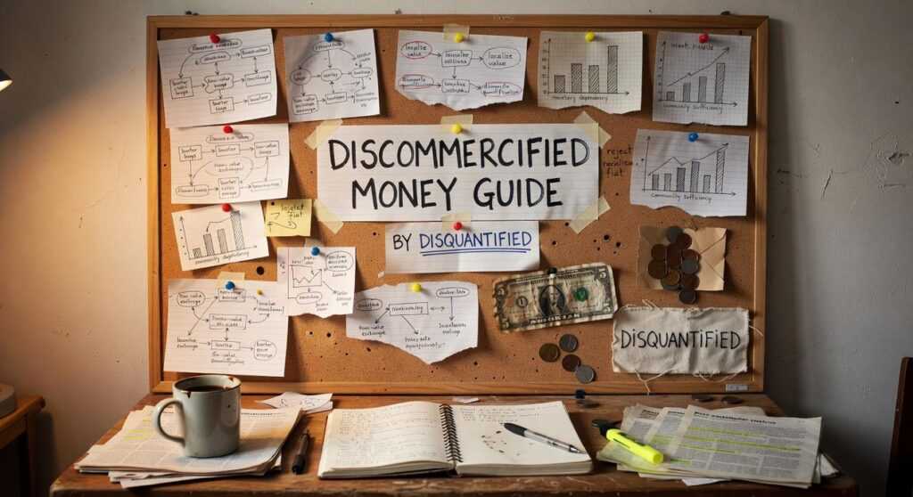 discommercified money guide by disquantified